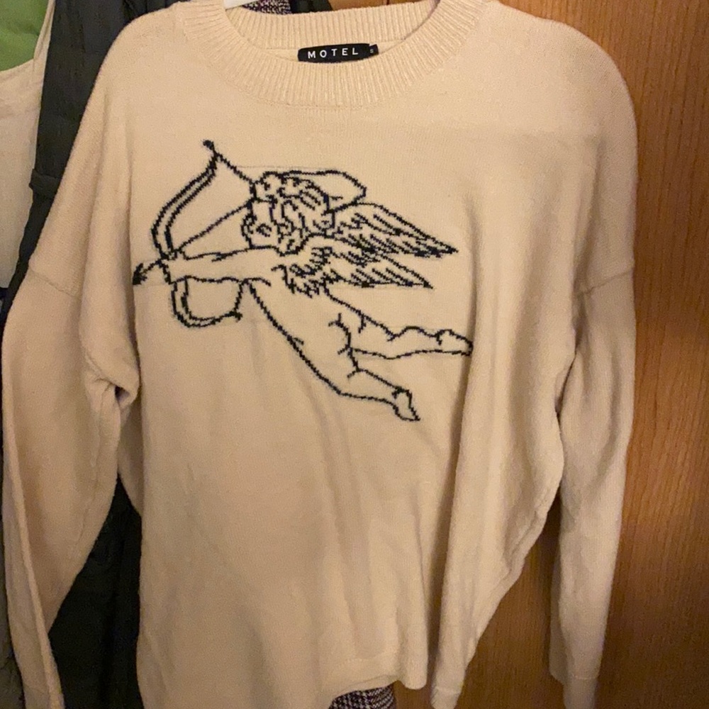 Motel Rocks oversized trendy sweater!